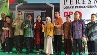 Peresmian rumah tapak DP Rp 0 di Rorotan, Cilincing, Jakarta Utara ini baru bersifat soft launching.