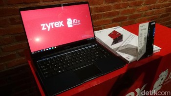 Dalam peluncurannya, Zyrex menggandeng mitra e-commerce JD.ID. Kerjsama antara JD.ID sendiri disebut sudah berjalan sejak pertengahan tahun 2017 lalu. Foto: Muhammad Alif Goenawan/detikINET