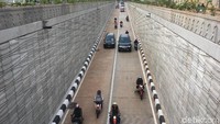 Setelah diresmikan Anies, 2 jalur di Underpass Kartini dibuka (Foto: Indra Komara/detikcom)