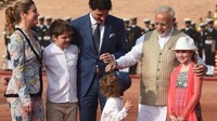 Hadrien adalah putra bungsu Trudeau. Foto: Getty Images