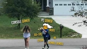 Gamer konsol pun dibombardir terus sama kelebihan PC gaming. Foto: istimewa