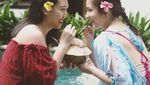 Begini Pose Mesra Chelsea Islan Bersama Ibu dan Pacarnya Kalau Lagi Makan