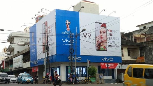 Oppo dan Vivo Kompak Usung Desain Mirip iPhone X