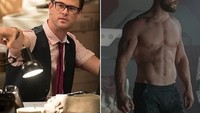 Chris Hemsworth memerankan tokoh dewa petir bernama Thor. Di filmnya Thor sering mengenakan pakaian tanpa lengan yang menampakkan tangan berotot Chris. (Foto: 9Gag)