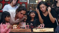 Nggak kalah meriah, kali ini ada perayaan ulang tahun ke-17, Dul dan putri Dhani dari Mulan Jameela, Tiarani Savitri. Foto: Instagram ahmaddhaniprast