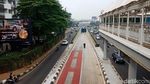 Penampakan Lalin Pagi di Lebak Bulus Usai Peresmian Underpass Kartini