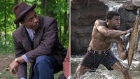 Salah satu latihan yang dijalani Chadwick Boseman dalam film Black Panther adalah bela diri. (Foto: 9Gag)
