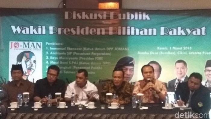 Relawan Sebut Moeldoko hingga Cak Imin Cocok Jadi Cawapres Jokowi