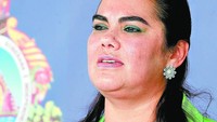 Ana Maria Calderon, kepala MACCIH, badan antikorupsi di Honduras yang dibentuk Organisasi Negara-negara Amerika, menyatakan bahwa kantor mantan ibu negara itu juga diduga menggelapkan dana total US$ 4 juta antara 2011 dan 2014. Dikatakan Calderon, sebagian dari dana itu -- US$ 170.000 -- merupakan donasi dari Taiwan. (Foto: Dok. Hondudiario)