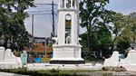 Before-After Tugu Patung Maung Bandung yang Disebut Mirip Anjing Laut