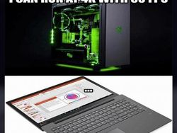 Meme Lucu Perdebatan Main Game di PC dan Konsol