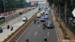 Penampakan Lalin Pagi di Lebak Bulus Usai Peresmian Underpass Kartini