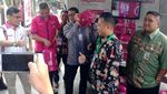 Pakai Batik, Sandi Angkat Tabung Gas