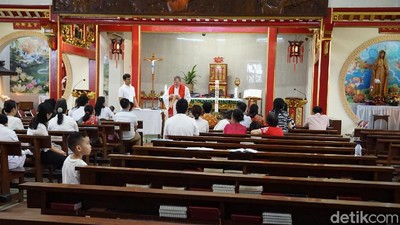 Foto: Gereja Katolik Tua di Pecinan Jakarta