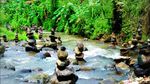 Foto: Wisata Rock Balancing, Tumpukan Batu yang Bikin Penasaran