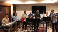 Latihan tersebut digelar setelah para menteri selesai bekerja pada Rabu (28/2/2018). Foto: Instagram Triawan Munaf