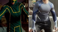 Perubahan Aaron Taylor-Johnson dalam film Kick-Ass tahun 2010 dan dalam film Avengers: Age of Ultron tahun 2015. (Foto: 9Gag)