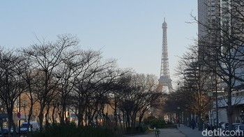Foto-foto ini adalah hasil pengujian detikINET sambil berkeliling Paris, Prancis, dalam rangkaian acara media trip Galaxy Unpacked 2018. Foto ini menggunakan mode auto. (Foto: detikINET/Rachmatunnisa)