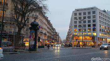 Salah satu sudut kota Paris, menggunakan mode auto. (Foto: detikINET/Rachmatunnisa)
