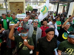 Pendukung Meriahkan Penetapan PBB sebagai Peserta Pemilu 2019