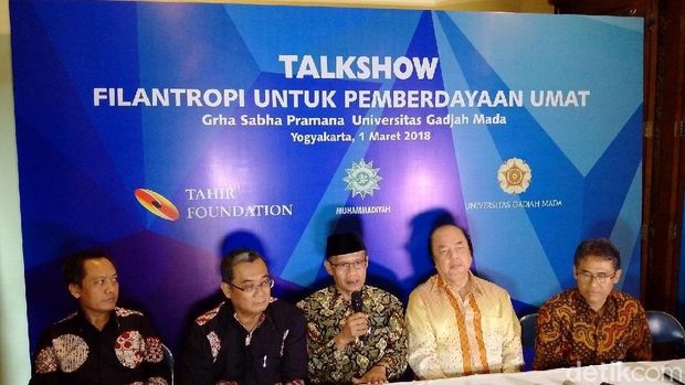 UGM, Muhammadiyah dan Tahir Foundation Kerjasama Berdayakan Umat