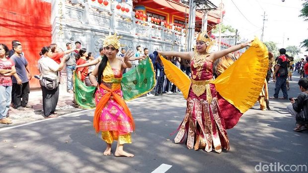 Perayaan Cap Go Meh di Kota Magelang.