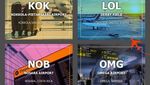 Foto: Kode Nama Bandara di Luar Negeri yang Bikin Ngakak