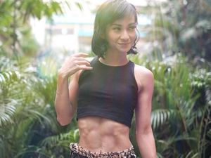 Potret Nadya Putriani, Instruktur Zumba Cantik Berperut Sixpack