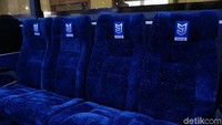 Begini penampilan interior dan kursi penumpangnya.