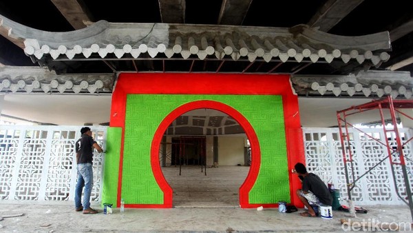 Foto: Unik, Arsitektur Musala di Tanjung Priok ini Bergaya Oriental