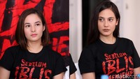 Chelsea Islan dan Pevita Pearce tampil perdana dalam genre film horor bertajuk Sebelum Iblis Menjemput. Keduanya pun akan beradu akting sebagai saudara tiri. Foto: Hanif Hawari