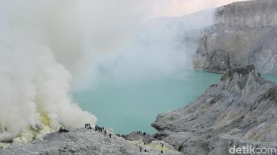 Foto: Tidak Salah Sri Mulyani Bilang Ijen Spektakuler