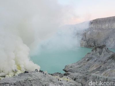 Foto: Tidak Salah Sri Mulyani Bilang Ijen Spektakuler