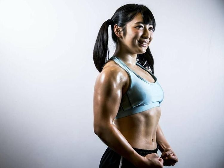 Foto: Reika Saiki, Bugar Berotot Tapi Tetap Imut