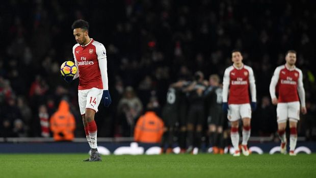 Arsenal dua kali beruntun kalah 0-3 dari Manchester City.
