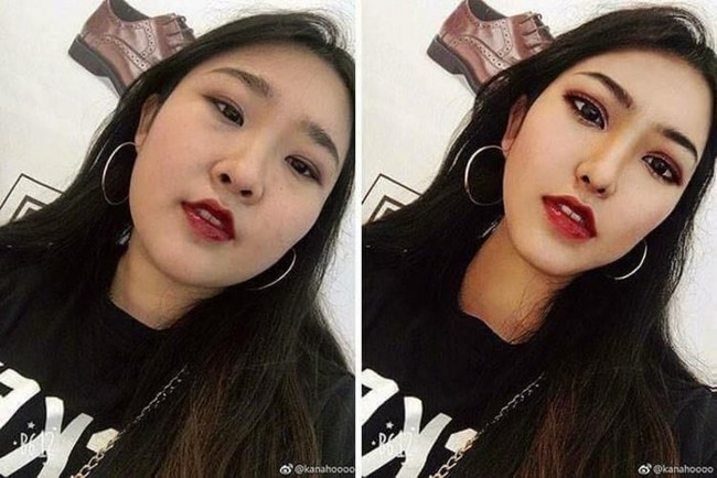 Tapi, bagaimana jika Anda bisa berubah menjadi seseorang yang lebih cantik tanpa harus mengeluarkan banyak biaya? Foto: Dok. Kanahoooo Weibo