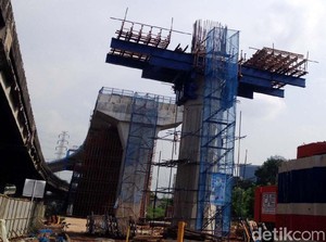 Diam-diam, Seksi 1A Tol Becakayu Mulai Berwujud