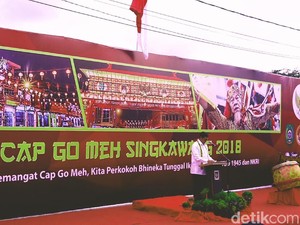 Pesan Toleransi dari Menag Jadi Pembuka Cap Go Meh Singkawang