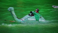 Kala Maret tiba, banyak event seru di Chicago. Suhu udara pun lebih hangat karena mulai memasuki musim semi (Scott Olson/Getty Images/CNN)