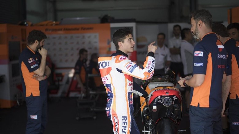 Hari Pertama yang Cukup Memuaskan Marquez Hari Pertama yang Cukup Memuaskan Marquez