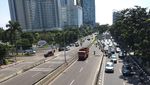 Hei Pemotor! Ini Akibatnya Bila Nekat Melintas di JLNT Casablanca