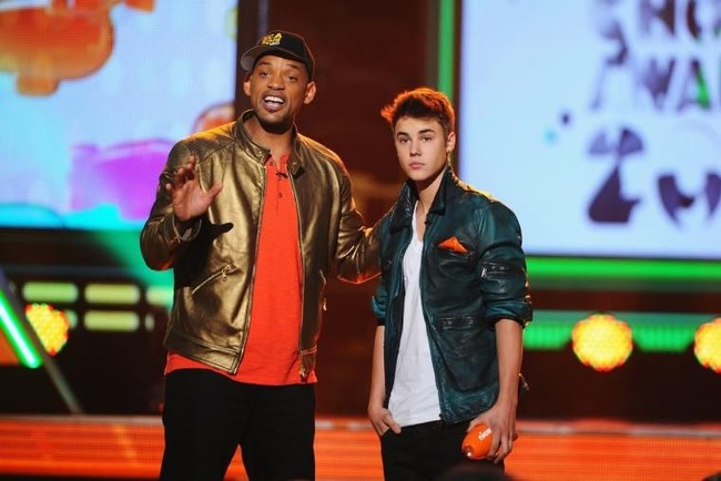 Justin Bieber sangat menghormati Will Smith. Ia sangat dekat dengan Will dan menganggap aktor tersebut adalah mentornya.  Foto: ist.