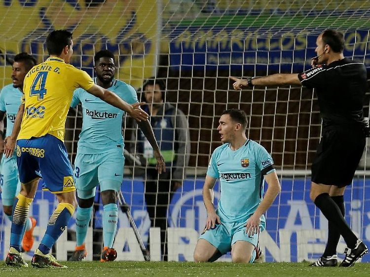 Penalti Siluman Las Palmas Menjegal Barcelona
