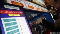 Ada ratusan perusahaan wisata dari mulai agen perjalanan, tur, maskapai semua berkumpul di sini (Grandy/detikTravel)