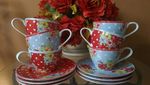 10 Tea Set Bertema Shabby Chic Ini Bikin Ngeteh Makin Nikmat