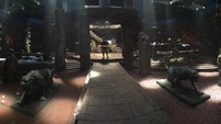 Lokasi sakral di film tersebut, tempat dimana tanaman yang memberikan kekuatan Black Panther tumbuh. (Dok. Twitter/@chinchilla1970)
