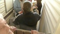 Akhirnya, warga sekitar berhasil menangkap 2 ekor anak anjing itu.