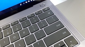 Dapur pacunya memakai prosesor Intel Core i5 dan i7 generasi kedelapan. GPU memakai Nvidia GeForce MX150. Foto: Achmad Rouzni Noor II/detikINET