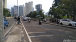 Belum Kapok, Para Pemotor Lagi-lagi Nekat Lintasi JLNT Casablanca