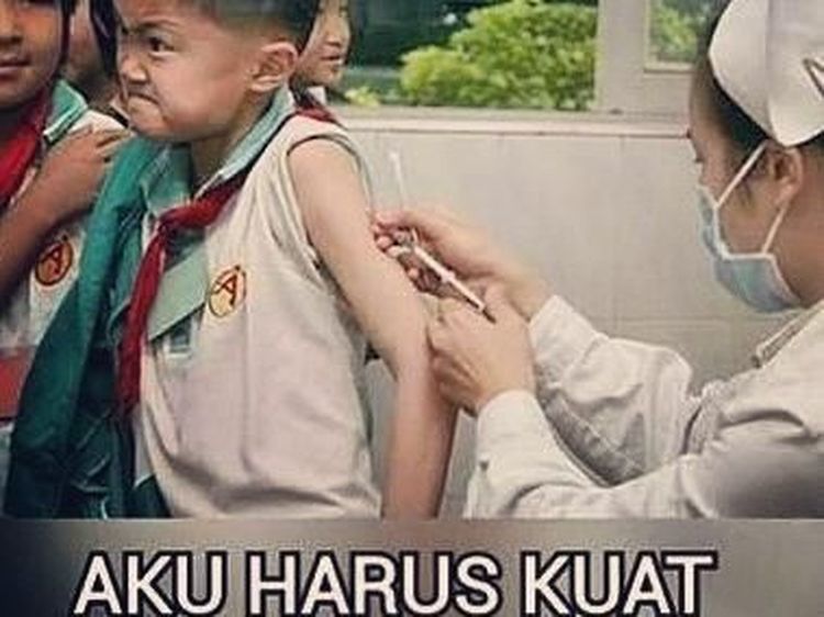 Masih Takut Disuntik? 7 Meme Tentang Jarum Suntik Ini Justru Bikin Ngakak